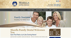 Desktop Screenshot of masellafamilydental.com