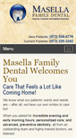 Mobile Screenshot of masellafamilydental.com